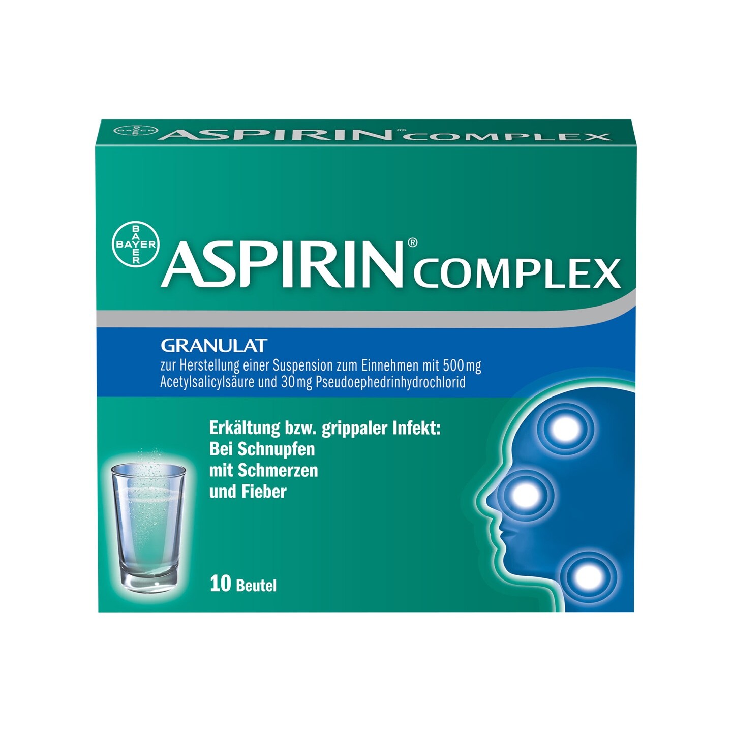 Verpackung Aspirin Complex